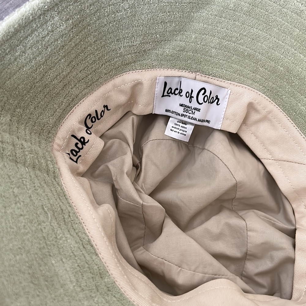 Lack of Color Wave bucket in Mint Terry - Picture 4 of 4